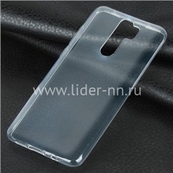 Задняя панель для Xiaomi  Redmi Note 8 Pro Силикон  прозрачная (пакет)