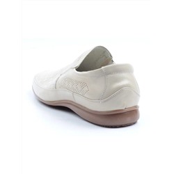 01-1509A LT. BEIGE Полуботинки мужские (натуральная кожа)