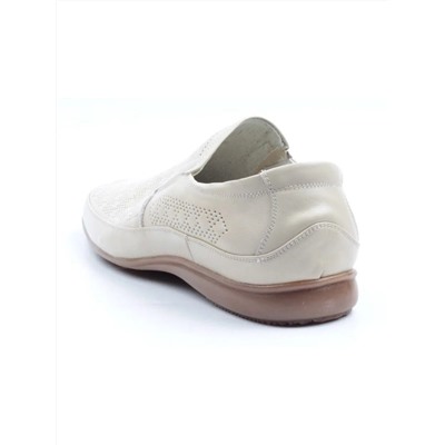 01-1509A LT. BEIGE Полуботинки мужские (натуральная кожа)