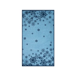Полотенце махровое 6с103.412ж1 Снежинки-арт(джинс) 50х90см