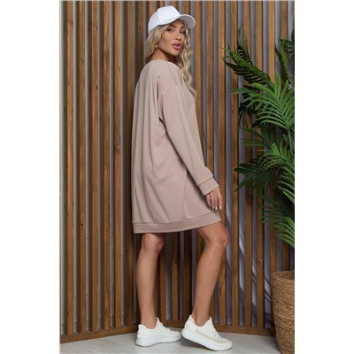 Платье Будь собой (бежевое) П13328-25М