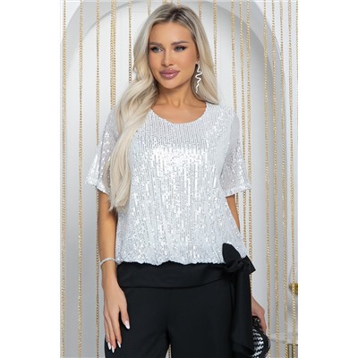 Костюм Первое впечатление (серебро) К11834