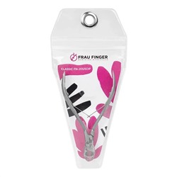 Frau Finger Кусачки маникюрные для кутикулы / Classic FN-205/6DP, двойная пружина, ручная заточка, 6 мм