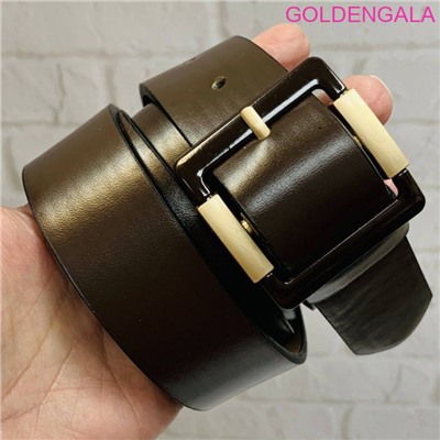 Ремень женский экокожи 3,2х114 см Р23 модель 7