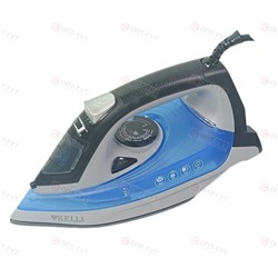 Утюг Kelli KL-1653С 2600Вт СИНИЙ керамическое покрытие (12) оптом