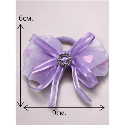 Бантик на эластичной резинке 2 шт Арт РД12 /6