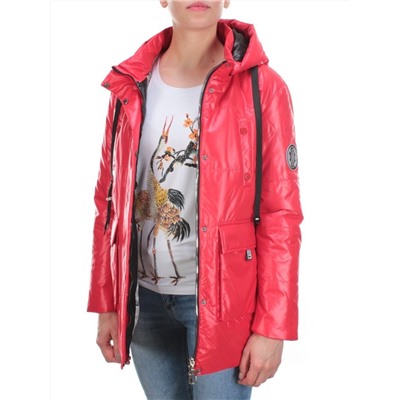 8251 RED Куртка демисезонная женская BAOFANI (100 гр. синтепон)