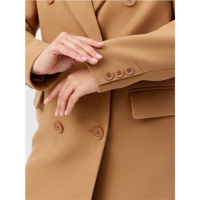 Пальто женское демисезонное 25775 (кэмел)