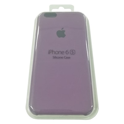 Силиконовый чехол для iPhone 6/6S серобуромалиновый