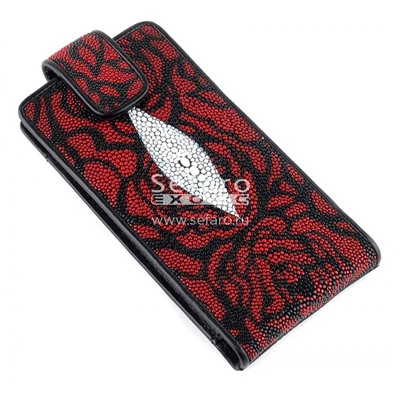 Чехол для смартфона из кожи ската