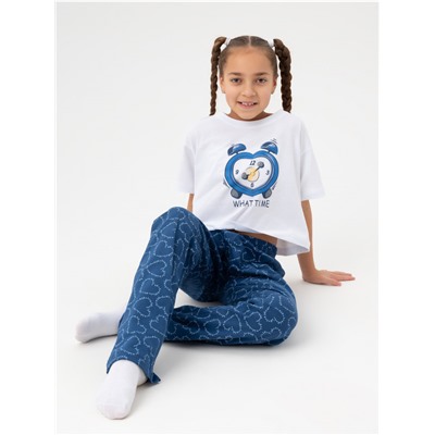 Пижама "Часы" детская девочка
