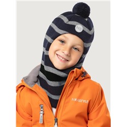 Балаклава для мальчика NIKASTYLE 10м10125 Неви серый