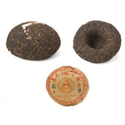 Шу-пуэр "Цзя Му Тэ Цзи Туо Ча", 100гр ( 2011г, провинция Юньнань, Menghai Jiamu Tea Factory), 9 лет