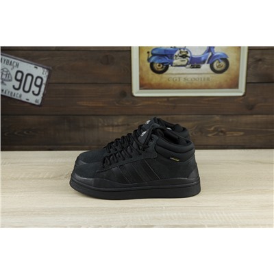 Зимние Adidas Campus из натуральной замши