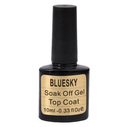 Верхнее покрытие Bluesky Soak Off Gel Top Coat 10 ml