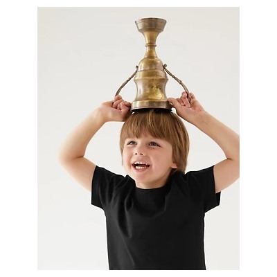 Unisex Pure Cotton T-Shirt (2-16 Yrs)