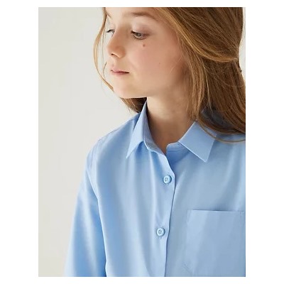 2pk Girls' Non-Iron School Shirts (2-18 Yrs)