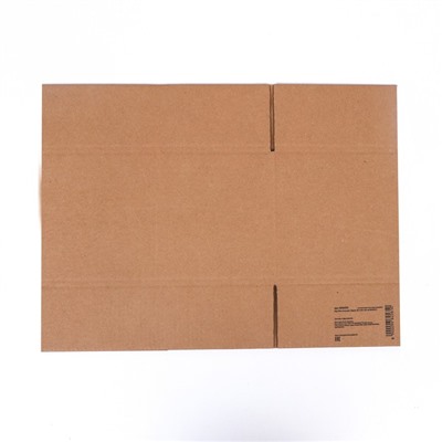 Коробка складная, бурая, для упаковки, хранения и переезда, 36×20×20 см