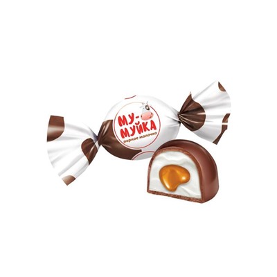 Конфета «Му-муйка» парное молочко (упаковка 0,5 кг)