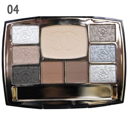 Тени для век C Travel Makeup Palette тени 6 цв. + тени для бровей 2 цв. + пудра 1 цв. № 4 33 g