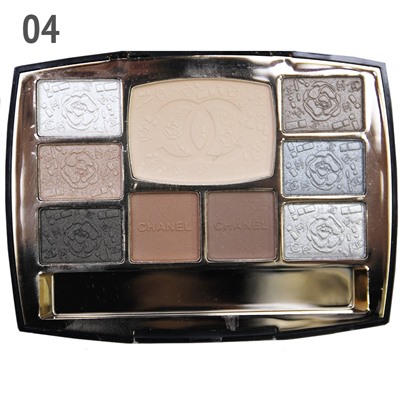 Тени для век C Travel Makeup Palette тени 6 цв. + тени для бровей 2 цв. + пудра 1 цв. № 4 33 g