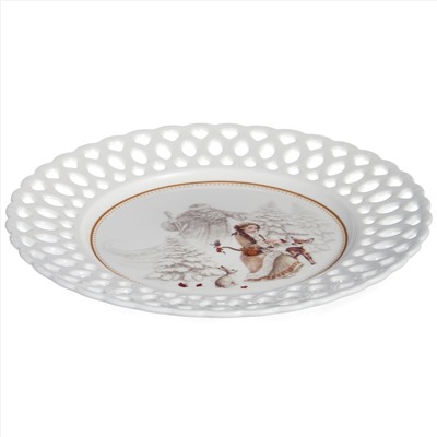 НАБОР ТАРЕЛОК ЗАКУСОЧНЫХ LEFARD "МОРОЗКО" 20,5 СМ (КОР=18НАБ.)