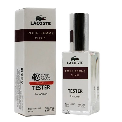 Tester EU Lacoste Pour Femme Elixir 60 ml