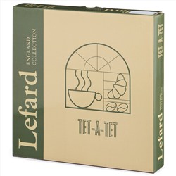 НАБОР ТАРЕЛОК ЗАКУСОЧНЫХ LEFARD "TET-A-TET" 2 ШТ. 20,5 СМ (КОР=16НАБ.)
