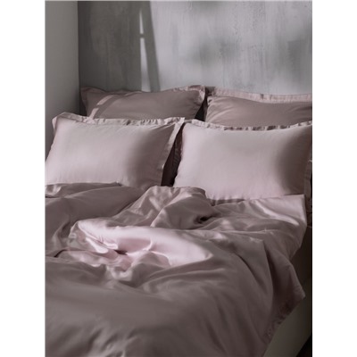 Простыня евро SL Home Tencel, 235×260 см, пудра, тенсель