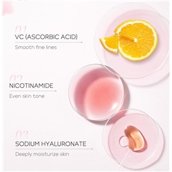 Набор из 3 средств с экстрактом сакуры Laikou (Пенка + Сыворотка + Крем для лица)