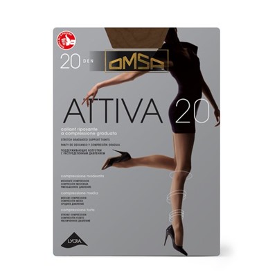 Колготки классические, Omsa, Attiva 20 оптом