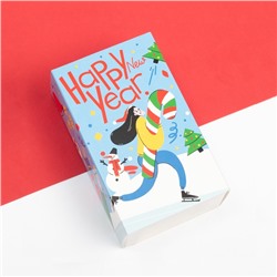 Носки женские новогодние KAFTAN New year размер 36-40 (23-25 см), набор 2 пары