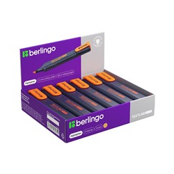 Текстовыделитель Berlingo "Textline HL500" оранжевый, 1-5мм