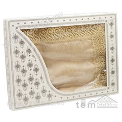 Скатерть КДК с Гипюром в Подарочной Коробке 160x220 см KDK - Zelal