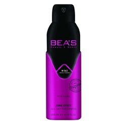 Дезодорант Beas W563 Yves Saint Laurent Black Opium For Women deo 200 ml, Дезодорант женский Beas W563 создан по мотивам аромата Yves Saint Laurent Black Opium