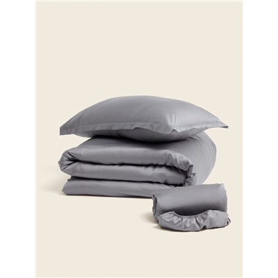 Пододеяльник SL Home Tencel 180*220 см , цв. серый