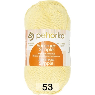 Пряжа Пехорка Летняя Simple