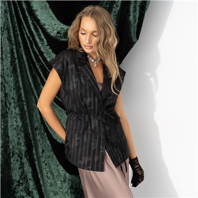 Жилет нарядный на подкладе, Слишком модно (неповторимый)