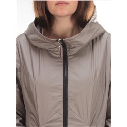 22098 DK.BEIGE Куртка демисезонная двухсторонняя женская (80 гр. синтепон)