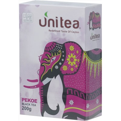 UNITEA. PEKOE 200 гр. карт.пачка