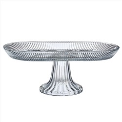 БЛЮДО НА НОЖКЕ ОВАЛЬНОЕ 28*14*12 СМ