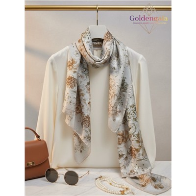 Платок из натурального шелка "Нежность прикосновения" Арт В1057/09