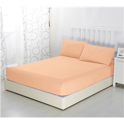 Простыня трикотажная на резинке Персиковый 140гр-м² Текс-Дизайн