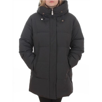 2405 DK. GRAY Куртка зимняя женская (200 гр. холлофайбер)