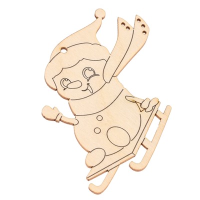 Заготовки для творчества на новый год «Снеговики»