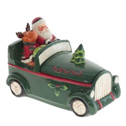 GAEM Конфетница "Санта",, 1500 мл, L25 W16 H16 см