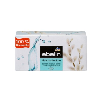 ebelin Косметические салфетки, 30 шт