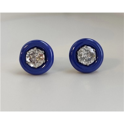 Серьги с керамикой