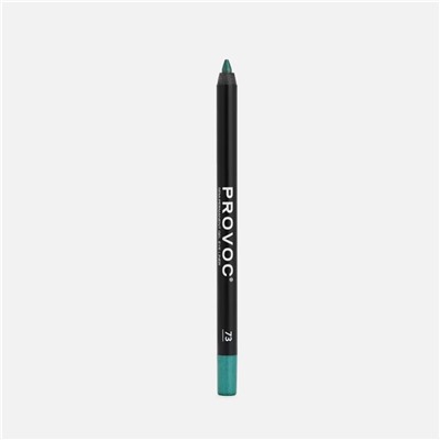 Provoc Гелевый карандаш-подводка для глаз водостойкий / Semi Permanent Gel Eye Liner №73 Fairytale, цвет морской волны светлый