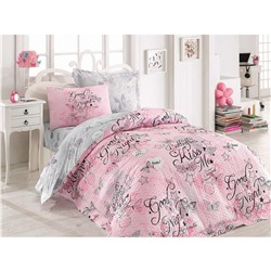 Подростковое КПБ со Стеганным Пододеяльником Ранфорс Girls&Boys - cotton box